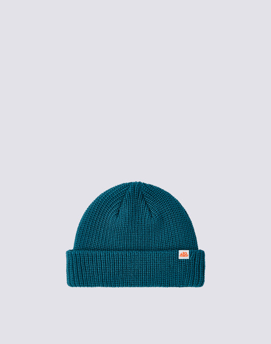 RIB KNITTED BEANIE