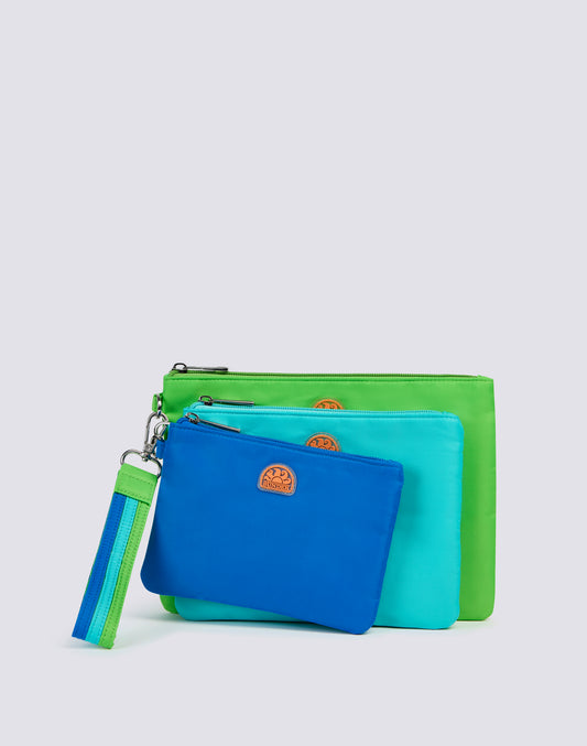 HAN - MINI 3-FOLD CLUTCH BAG WITH KEY CHAIN