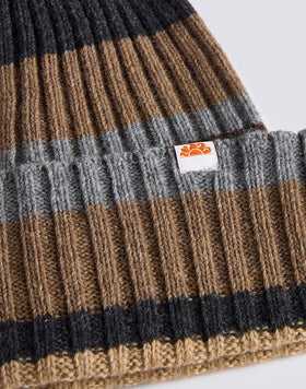 STRIPED BEANIE