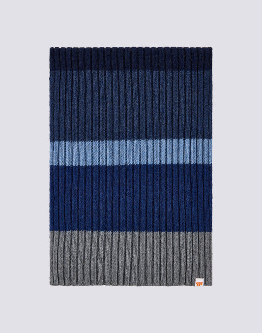 RIBBED STRIPED SCARF