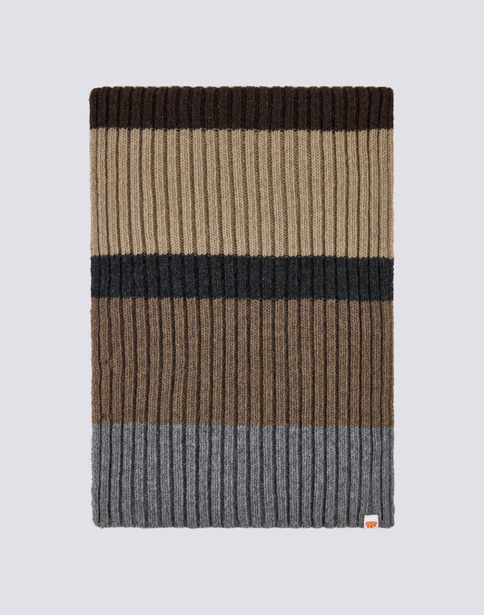 RIBBED STRIPED SCARF
