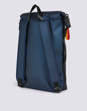 BACKPACK WITH WELDED ZIPPER AND ADJUSTABLE PADDED HANDLES