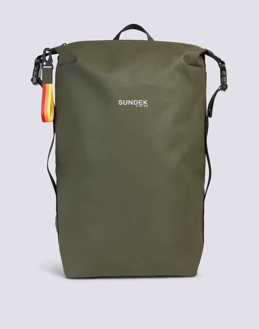 BACKPACK WITH WELDED ZIP AND ADJUSTABLE PADDED HANDLES