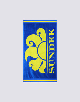 NEW CLASSIC - SERVIETTE DE PLAGE JACQUARD AVEC LOGO