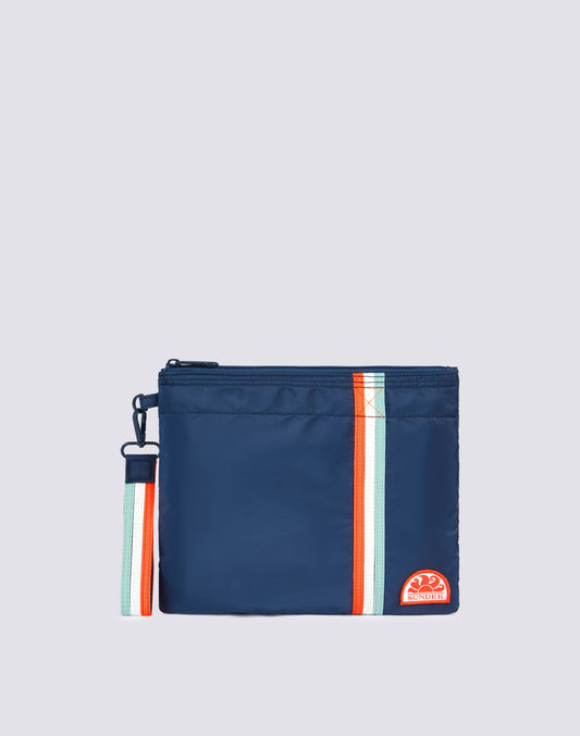 LUDWIG - CLUTCH BAG WITH RAINBOW DETAIL