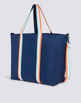 BON - BOLSO DE PLAYA CON DETALLES ARCO IRIS