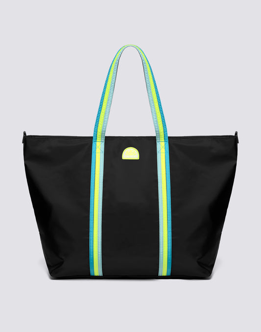 BON - BEACH BAG WITH RAINBOW DETAILS