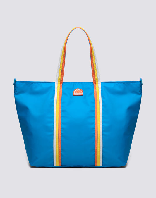 BON - BEACH BAG WITH RAINBOW DETAILS