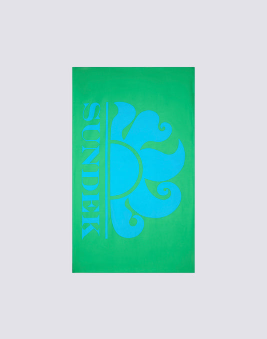 SERVIETTE DE PLAGE EN MICROFIBRE AVEC LOGO
