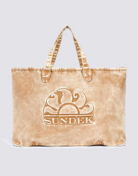 ROGERS - GARMENT DYED BIG BEACH BAG