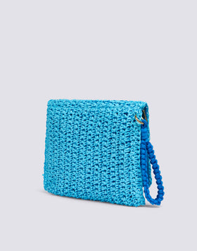 GABI - POCHETTE IN PAPER STRAW