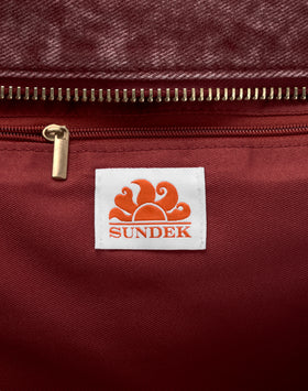 ROBERTS - BOLSO TOTE REGULAR EN TINTO CAPO