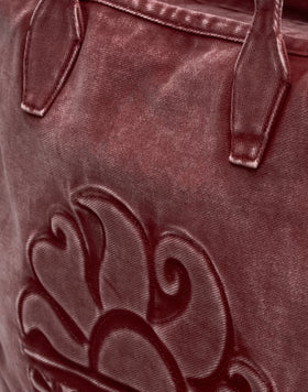 ROBERTS - BOLSO TOTE REGULAR EN TINTO CAPO