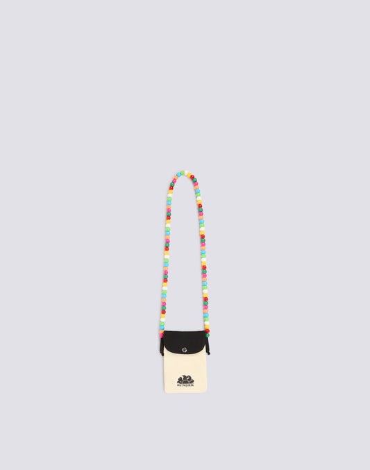 PORTE-TÉLÉPHONE AVEC PERLES ARC-EN-CIEL