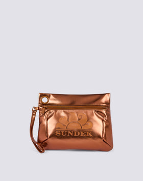 BOLSO DE MANO LAMINADO CON LOGOTIPO