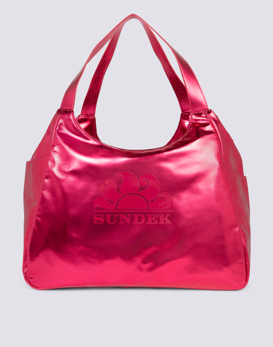 SAC SHOPPER LAMINÉ AVEC LOGO