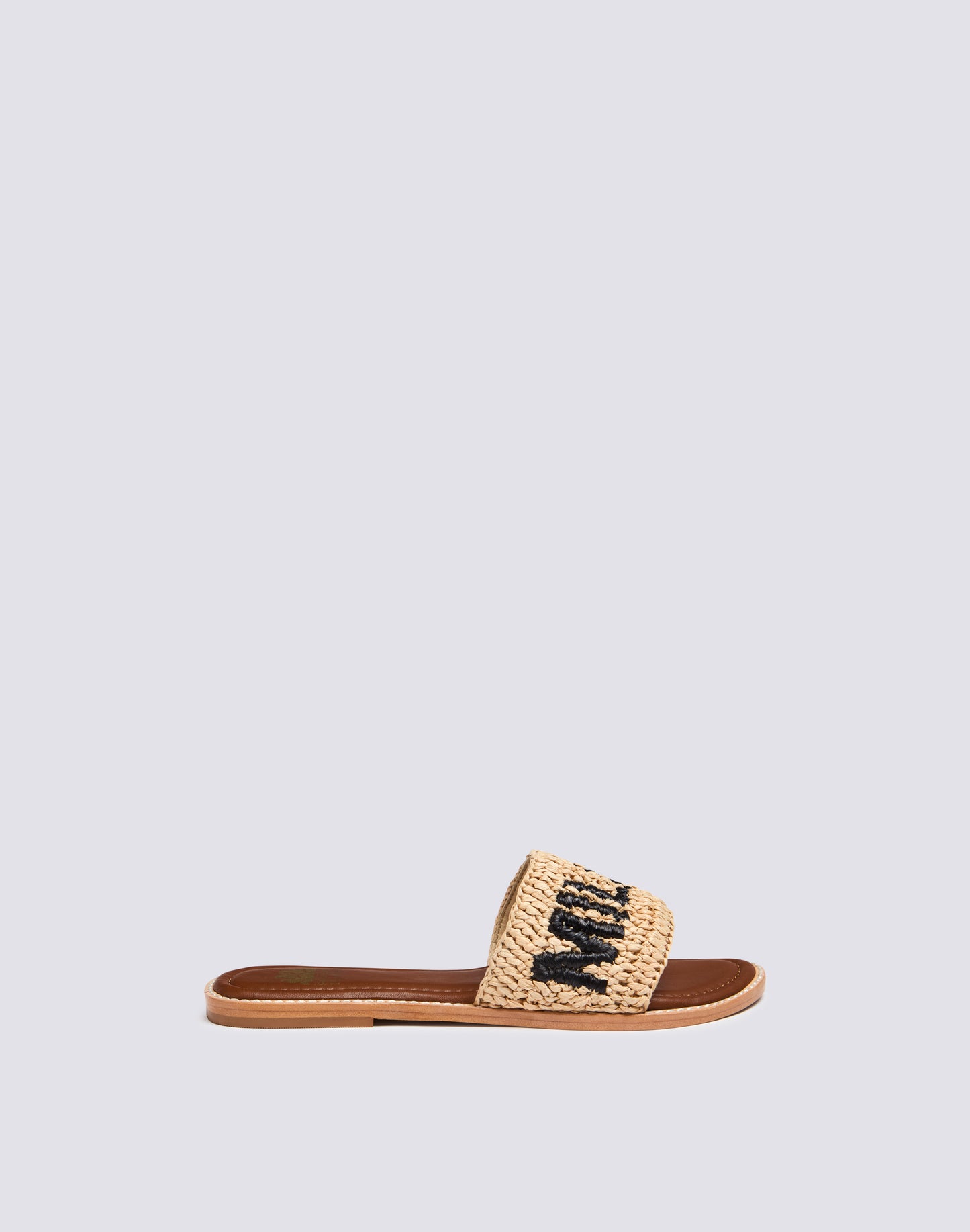 MILAN RAFFIA BAND SLIPPERS