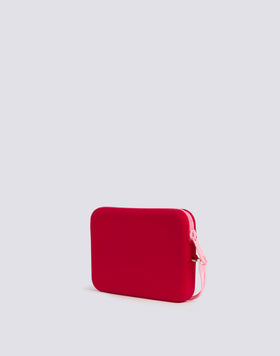 MINI POCHETTE EN CAOUTCHOUC AVEC LOGO