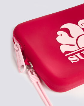 MINI POCHETTE EN CAOUTCHOUC AVEC LOGO