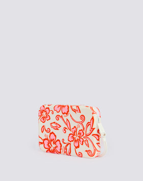 RUBBERISED CLUTCH BAG WITH SK23 PRINT