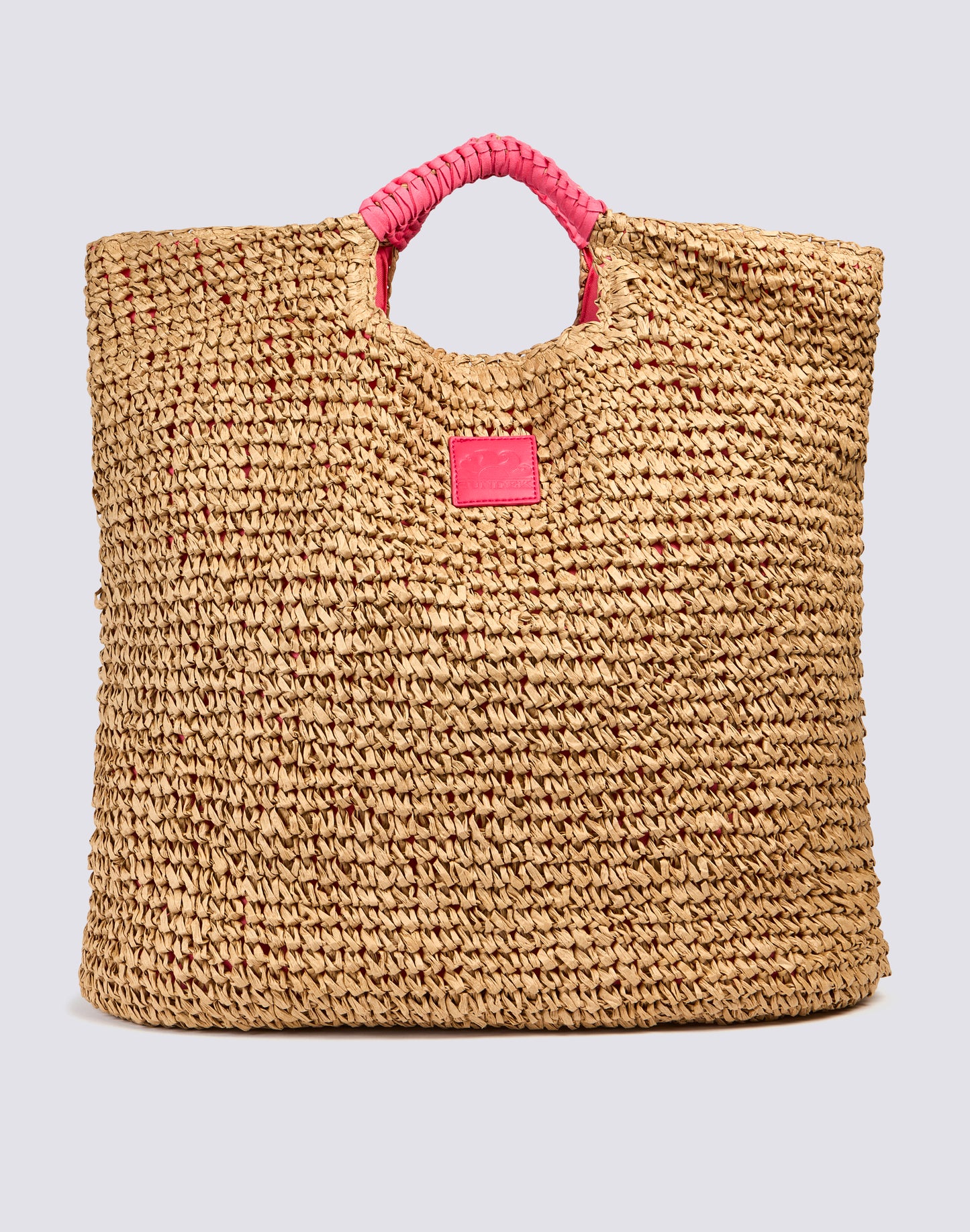 MAXI BAG IN WOVEN PAPER STRAW