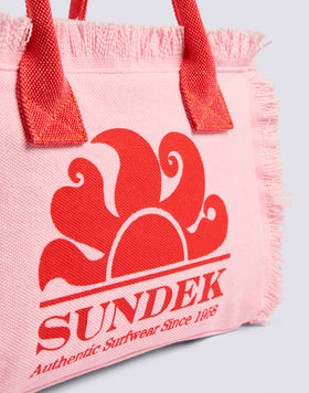 TOTE BAG REGULAR CON EFFETTO STONE WASHED