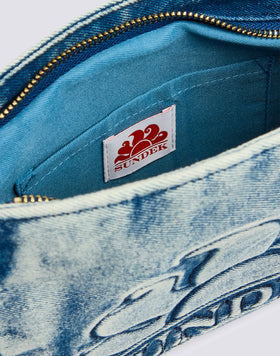 POCHETTE IN COTONE CANVAS TINTO CAPO