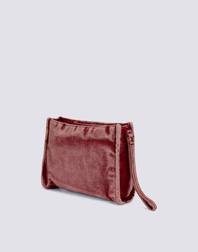 BOLSO DE MANO DE LONA DE ALGODÓN TEÑIDA EN PIE