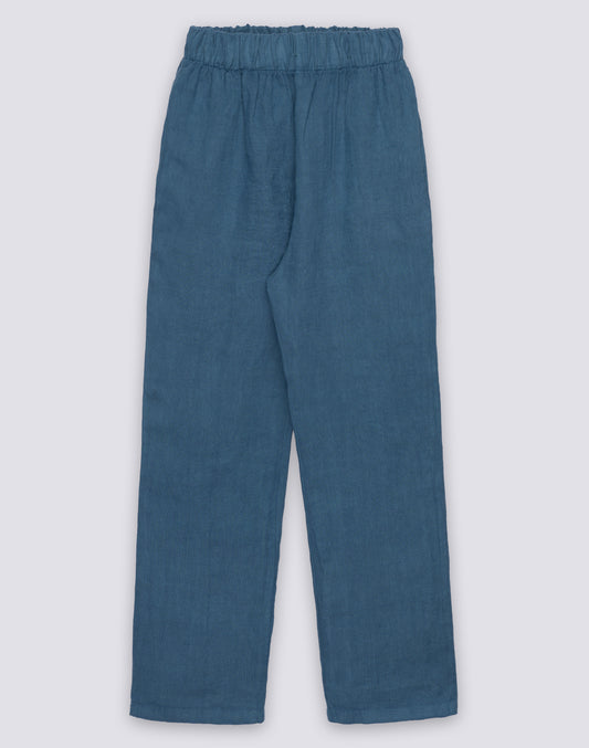 PANTALONI LUNGHI IN LINO DA BAMBINO