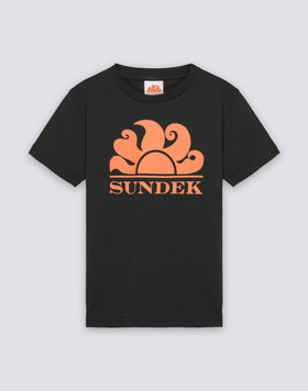 MINI NEW SIMEON LOGO T-SHIRT GIROCOLLO