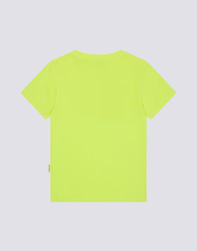 T-SHIRT BAMBINO A MANICA CORTA IN COTONE SOVRATINTO