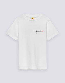 CHILDREN'S SHORT-SLEEVED T-SHIRT WITH OLD SCHOOL SURF PRINT