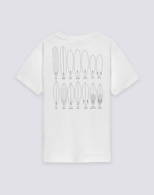 CAMISETA DE MANGA CORTA PARA NIÑO CON ESTAMPADO OLD SCHOOL SURF