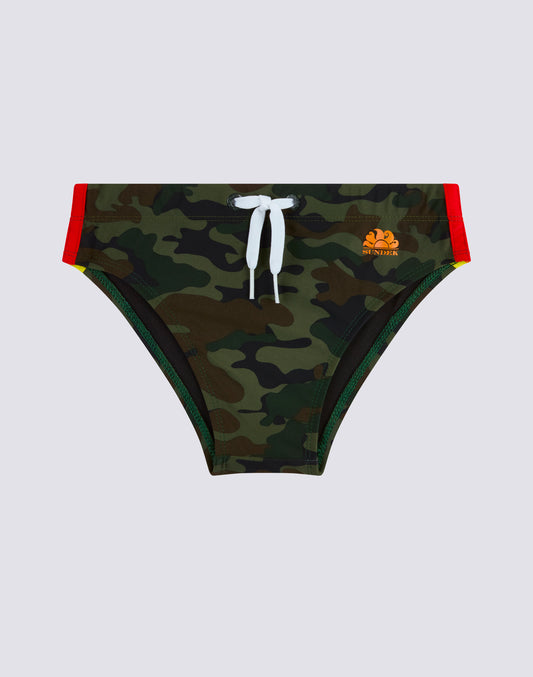 MINI DIWALTER CAMOU SWIM SHORTS