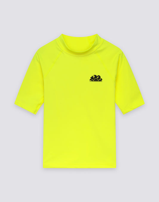 UPF 50 CHILDREN'S RASHGUARD WITH ROUND NECK