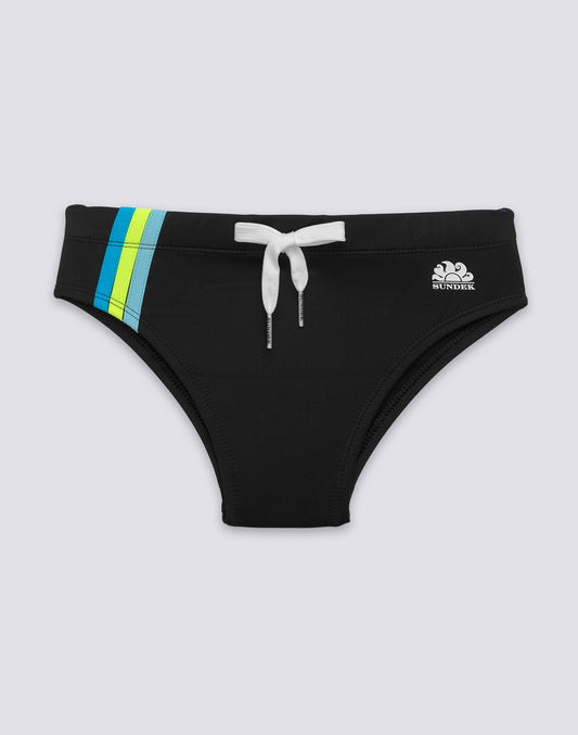 BAÑADOR DE NIÑO CON TRICOLOR