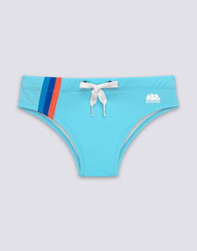 BAÑADOR DE NIÑO CON TRICOLOR