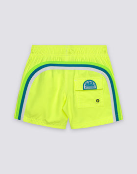 BAÑADOR NIÑO CORTO CON CINTURA ELÁSTICA REPREVE®