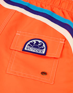 BOY’S SWIMSHORTS SHORT ELASTICATED WAIST ICONIC TAFFETA