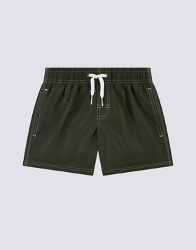 SWIMSHORTS SHORT ELASTICATED WAIST ICONIC TAFFETA