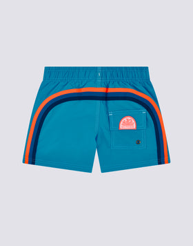BOY’S SWIMSHORTS SHORT ELASTICATED WAIST ICONIC TAFFETA