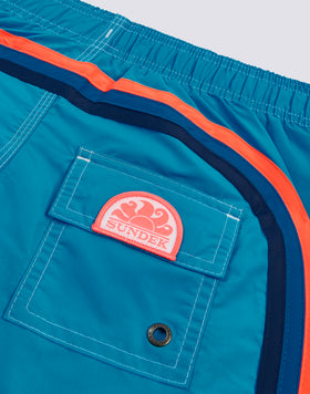 BOY’S SWIMSHORTS SHORT ELASTICATED WAIST ICONIC TAFFETA