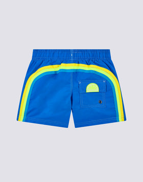 SWIMSHORTS SHORT ELASTICATED WAIST ICONIC TAFFETA