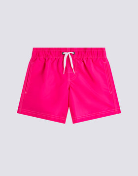 BAÑADOR NIÑO CORTO CON CINTURA ELÁSTICA ICONIC TAFFETA