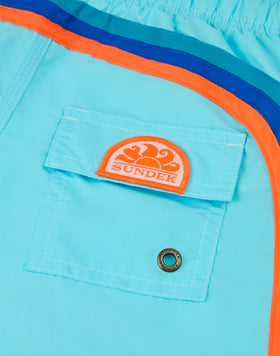 COSTUME DA BAGNO BAMBINO CORTO VITA ELASTICATA ICONIC TAFFETA