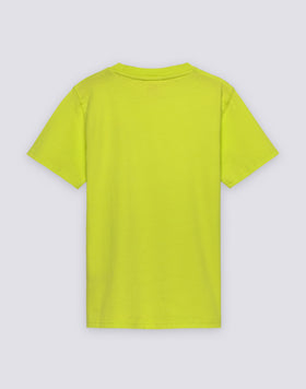 T-SHIRT BAMBINO A MANICA CORTA CON TASCA E LOGO SUL FRONTE