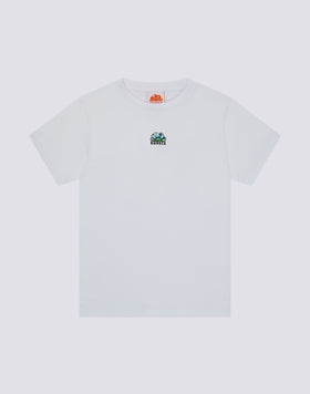 T-SHIRT BAMBINO A MANICA CORTA STAMPA JUICY STRIPES SURFBOARD