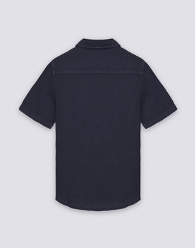 CAMICIA IN LINO DA BAMBINO A MANICA CORTA