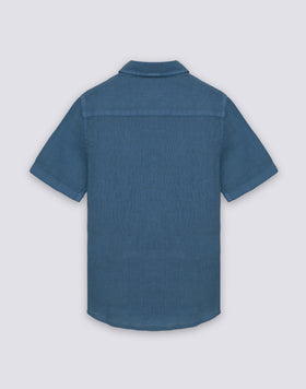 CHEMISE EN LIN À MANCHES COURTES POUR ENFANT