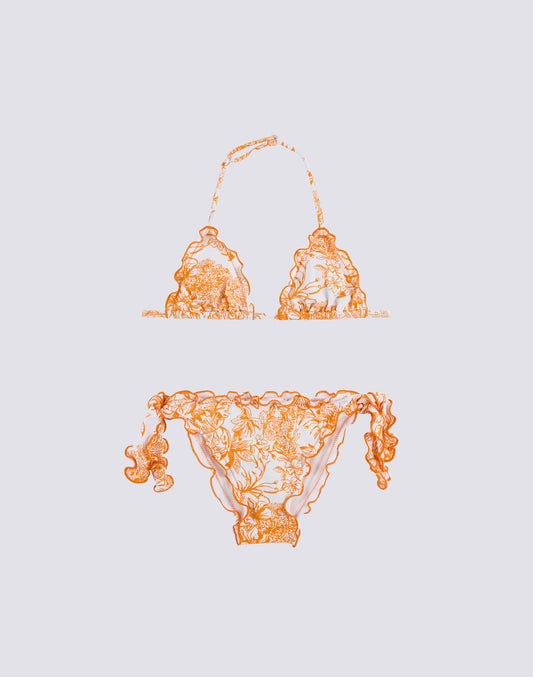 FLEUR DE JOIE PRINT MINI BIKINI